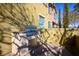 Outdoor kitchen featuring a built-in grill, perfect for backyard barbecues and entertaining in a stylish outdoor setting at 4 Via Centrale # 3, Henderson, NV 89011