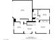 First floor layout featuring kitchen, dining area, living room, garage, and their dimensions at 4 Via Centrale # 3, Henderson, NV 89011