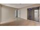 Large bedroom featuring updated flooring with closet access at 413 N Lamb Blvd # E, Las Vegas, NV 89110