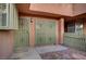 Enclosed entryway with security doors and bars on the window for added protection at 413 N Lamb Blvd # E, Las Vegas, NV 89110