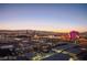 Stunning aerial view of city lights at dusk at 4471 Dean Martin Dr # 3301, Las Vegas, NV 89103