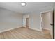 Bedroom featuring light-colored walls and a view to a closet at 4512 Mark Ave, Las Vegas, NV 89108