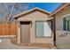 A backyard shed provides extra storage and is located near the in-ground swimming pool at 4512 Mark Ave, Las Vegas, NV 89108