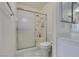 Clean bathroom with shower, toilet, and vanity at 4869 S Torrey Pines Dr # 101, Las Vegas, NV 89103