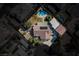 Aerial view of a house with pool and landscaped yard at 5625 W Agate Ave, Las Vegas, NV 89139