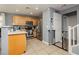 Bright eat-in kitchen featuring stainless steel appliances and tile flooring at 6356 Blue Twilight Ct, Las Vegas, NV 89108