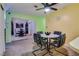 Bright dining area with table and chairs at 6520 Brushwood Ln, Las Vegas, NV 89107