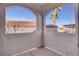 Balcony showcasing the arched windows overlooking lush landscaping at 700 Carnegie St # 3711, Henderson, NV 89052