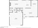 Detailed floor plan of the home's first floor layout at 714 Arrowhead Trl, Henderson, NV 89002