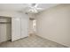 Bedroom featuring large closet and view to kitchen area at 2717 El Milagro St, Las Vegas, NV 89108