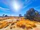 Property view showcasing the surrounding desert landscape at 2851 Goldrush St, Pahrump, NV 89048