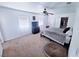 Bright bedroom with carpet flooring and lots of closet space at 2851 Goldrush St, Pahrump, NV 89048