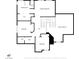 Two-story home floor plan, 3 bedrooms, 2.5 baths at 2928 Cape Verde Ln, Las Vegas, NV 89128