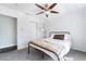 Bedroom with window and closet at 4110 Oakhill Ave, Las Vegas, NV 89121