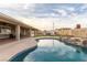 Inviting backyard pool and patio area, perfect for relaxation and outdoor gatherings at 4410 E Boston Ave, Las Vegas, NV 89104