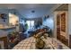Dining area looking toward kitchen and living room at 5261 Lindell Rd # 205, Las Vegas, NV 89118
