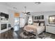 Large Primary bedroom with a king-size bed and a view of the bathroom at 5310 Esparon Ave, Las Vegas, NV 89141