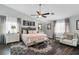 Relaxing Primary bedroom with a king-size bed and two nightstands at 5310 Esparon Ave, Las Vegas, NV 89141