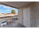 Private balcony with view of parking lot at 6800 E Lake Mead Blvd # 2035, Las Vegas, NV 89156