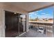 Balcony with sliding door access and community view at 6800 E Lake Mead Blvd # 2035, Las Vegas, NV 89156
