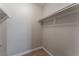 Large walk-in closet with double hanging rods at 6800 E Lake Mead Blvd # 2035, Las Vegas, NV 89156