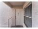 Condo entryway with door and window at 6800 E Lake Mead Blvd # 2035, Las Vegas, NV 89156