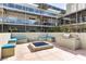 Outdoor kitchen and seating area at 8925 W Flamingo Rd # 216, Las Vegas, NV 89147