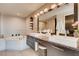Spa-like bathroom with double sinks and soaking tub at 8925 W Flamingo Rd # 216, Las Vegas, NV 89147