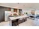 Modern kitchen with stainless steel appliances and wine storage at 8925 W Flamingo Rd # 216, Las Vegas, NV 89147