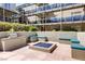 Community fire pit and seating area with built in BBQ at 8925 W Flamingo Rd # 216, Las Vegas, NV 89147