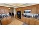 Modern kitchen with stainless steel appliances and plenty of cabinet space at 1771 Labrador St, Pahrump, NV 89048