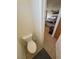 Toilet in bathroom with view to the main bedroom at 1771 Labrador St, Pahrump, NV 89048