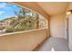 Private balcony offers outdoor living space and scenic neighborhood views at 2050 W Warm Springs Rd # 3322, Henderson, NV 89014