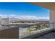 The balcony offers a picturesque view of the city and distant mountains at 2777 Paradise Rd # 1105, Las Vegas, NV 89109