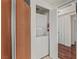 Laundry room closet featuring a stacked washer and dryer at 2777 Paradise Rd # 1105, Las Vegas, NV 89109