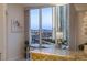 Bright office space, showcasing expansive city view through large windows, a modern desk and contemporary decor at 2777 Paradise Rd # 1105, Las Vegas, NV 89109