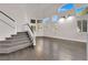 Spacious living room with high ceilings and hardwood floors at 2891 Painted Lilly Dr, Las Vegas, NV 89135