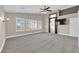 Spacious main bedroom with large windows and ceiling fan at 2891 Painted Lilly Dr, Las Vegas, NV 89135