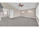 Bright and airy main bedroom with neutral decor at 2891 Painted Lilly Dr, Las Vegas, NV 89135