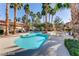 Community pool with plenty of lounge chairs at 2925 Wigwam Pkwy # 811, Henderson, NV 89074