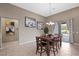 Natural light abounds in the dining room, a perfect place for your next gathering at 4292 Helena Cove Ct, Las Vegas, NV 89129