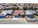 Charming single-Gathering homes nestled in a serene residential neighborhood with lush trees at 5873 Corazon Dr, Las Vegas, NV 89103