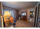 Cozy office featuring a desk, bookshelves, and a large window for natural light at 5873 Corazon Dr, Las Vegas, NV 89103