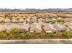 Aerial view of houses in a residential neighborhood at 5956 Sierra Medina Ave, Las Vegas, NV 89139