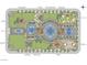 Map of community amenities including pools and courts at 6867 Evening Orchid St, North Las Vegas, NV 89086