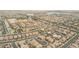 Aerial view of homes and community amenities at 8136 Little Skye Ct, Las Vegas, NV 89166