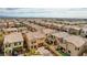 Aerial view of homes in Skye Canyon community at 8136 Little Skye Ct, Las Vegas, NV 89166