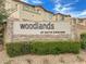 Entrance to the Woodlands at Skye Canyon community at 8136 Little Skye Ct, Las Vegas, NV 89166