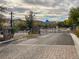 Gated entrance to the community with brick columns at 8136 Little Skye Ct, Las Vegas, NV 89166
