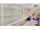 Bright and spacious walk-in pantry with ample shelving at 8136 Little Skye Ct, Las Vegas, NV 89166